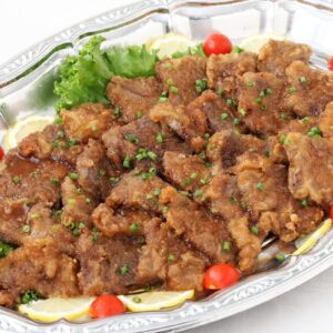 牛肉の竜田揚げ