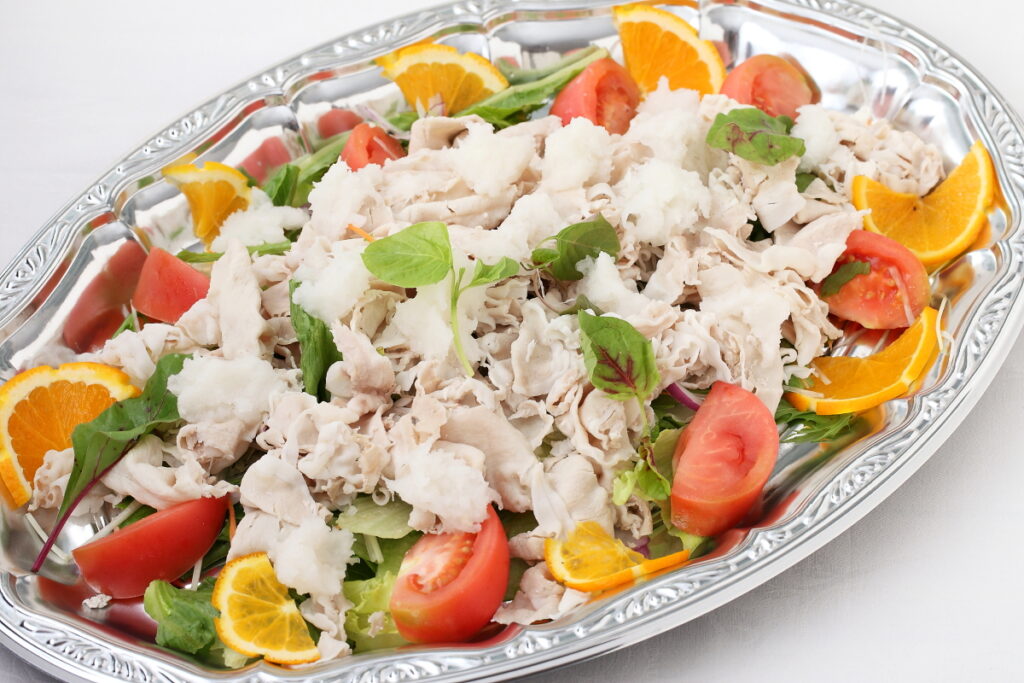 冷しゃぶのサラダ仕立て　おろしポン酢和えのイメージ