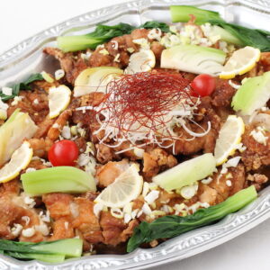 若鶏の唐揚げ　甘酢ソース