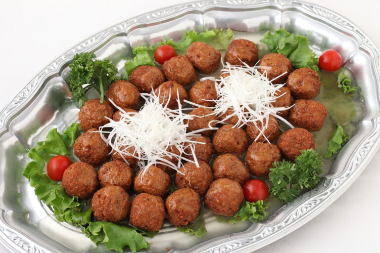 肉団子の甘酢あんかけソースのイメージ