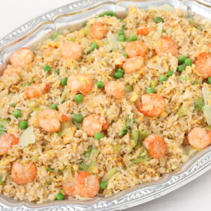 海老とレタスと玉子のチャーハン