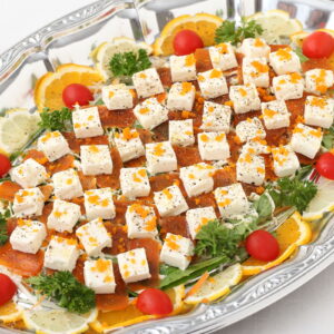 カラスミとクリームチーズの冷製